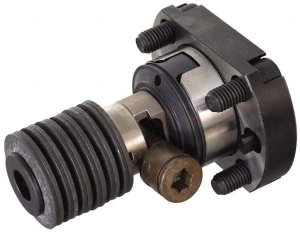 Kennametal - Neutral Cut, KM40 Modular Connection, Adapter/Mount Lathe Modular Clamping Unit - 1-5/8" Square Shank Diam, 94.7mm OAL, Through Coolant, Series CLNS Sub-Assembly Side Access - Exact Industrial Supply