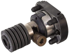 Kennametal - Neutral Cut, KM40 Modular Connection, Adapter/Mount Lathe Modular Clamping Unit - 1-5/8" Square Shank Diam, 85.6mm OAL, Through Coolant, Series CLNT Sub-Assembly Top Access - Exact Industrial Supply