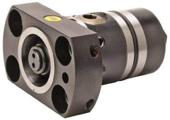 Kennametal - Neutral Cut, KM50 Modular Connection, Adapter/Mount Lathe Modular Clamping Unit - 58.24mm Square Shank Diam, 4.276" OAL, Through Coolant, Series CL2NS-BC Boring Cartridge Side Access - Exact Industrial Supply