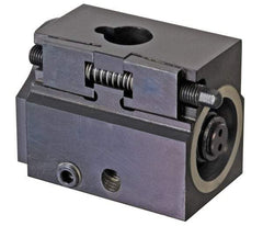 Kennametal - Right Hand Cut, KM40 Modular Connection, Square Shank Lathe Modular Clamping Unit - 2.244" Square Shank Length, 1-1/2" Square Shank Width, 2.925" OAL, Through Coolant, Series CL2S Square Shank - Exact Industrial Supply