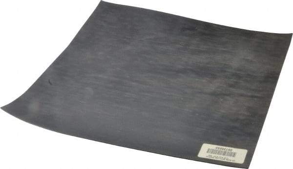 Made in USA - 12" Long, 12" Wide, 1/16" Thick, Buna-N Rubber Foam Sheet - 45 to 55 Durometer, Black, -20 to 180°F, 2,500 psi Tensile Strength, Adhesive Backing, Stock Length - Caliber Tooling