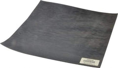 Made in USA - 12" Long, 12" Wide, 1/16" Thick, Buna-N Rubber Foam Sheet - 45 to 55 Durometer, Black, -20 to 180°F, 2,500 psi Tensile Strength, Adhesive Backing, Stock Length - Caliber Tooling