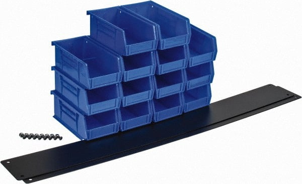 Big Bear Enterprises - 2 Organizer Racks and 14 Plastic Bins - Caliber Tooling