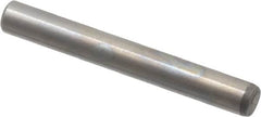 Value Collection - 1/8" Diam x 1" Pin Length Alloy Steel Oversized Dowel Pin - C 50-58 Hardness, 3,200 Lb Breaking Strength, 1 Beveled & 1 Rounded End - Caliber Tooling