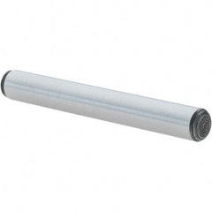 Value Collection - 3/16" Diam x 1-1/2" Pin Length Alloy Steel Oversized Dowel Pin - C 50-58 Hardness, 7,200 Lb Breaking Strength, 1 Beveled & 1 Rounded End - Caliber Tooling