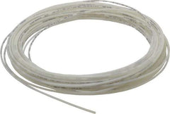 Coilhose Pneumatics - 3/32" ID x 1/8" OD, 100' Long, Nylon Tube - Natural, 225 Max psi, -60 to 200°F - Caliber Tooling