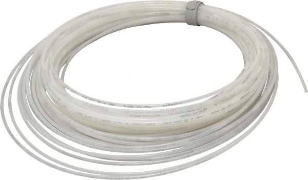 Coilhose Pneumatics - 1/16" ID x 1/8" OD, 100' Long, Polyethylene Tube - Natural, 120 Max psi, -60 to 200°F - Caliber Tooling