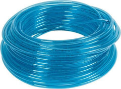 Coilhose Pneumatics - 0.16" ID x 1/4" OD, 100' Long, Polyurethane Tube - Trans Blue, 148 Max psi, -60 to 200°F - Caliber Tooling