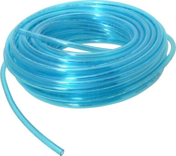 Coilhose Pneumatics - 1/4" ID x 3/8" OD, 100' Long, Polyurethane Tube - Trans Blue, 147 Max psi, -60 to 200°F - Caliber Tooling