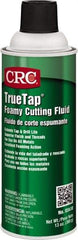 CRC - TrueTap Foamy, 16 oz Aerosol Cutting & Tapping Fluid - Straight Oil, For Drilling, Reaming, Sawing, Shearing, Threading, Turning - Caliber Tooling