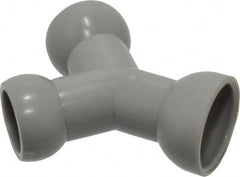 Cedarberg - 1/2" Hose Inside Diam, Coolant Hose Y-Fitting - Female to Female, for Use with Snap Together Hose System, 2 Pieces - Caliber Tooling