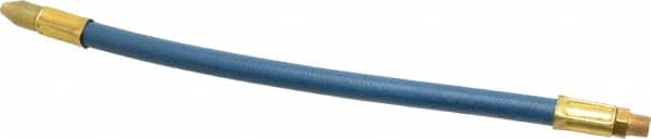 Coilhose Pneumatics - 12" Hose Length, 1/8" Nozzle Diam, 1/8" Hose ID, Coolant Hose - 1/8" NPT For Mist Coolant Systems - Caliber Tooling