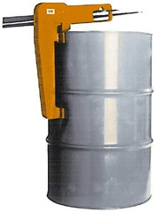 Made in USA - 3,000 Lb Load Capacity, 55 Gal Drum Lifter - For 55 Gal Drums - Caliber Tooling