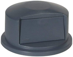 Rubbermaid - Round Lid for Use with 32 Gal Round Trash Cans - Gray, Polyethylene, For 2632 Brute Trash Cans - Caliber Tooling