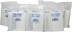 Value Collection - 5 x 8", 2 mil Self-Seal Polybags - Regular-Duty with White Marking Block - Caliber Tooling