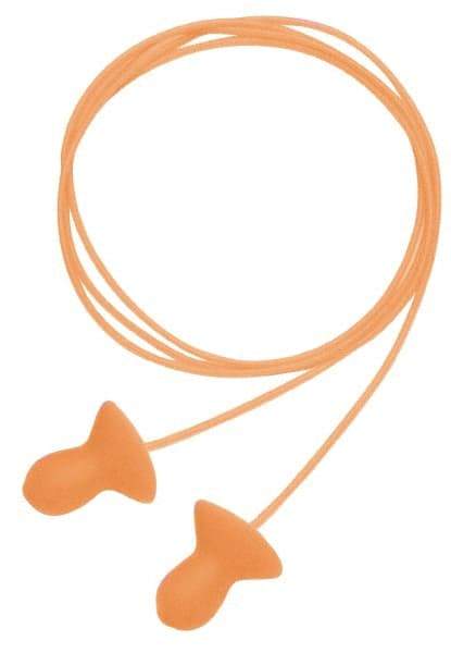 Howard Leight - Reusable, Corded, 26 dB, Taper Flare Earplugs - Orange, 50 Pairs - Caliber Tooling