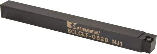 Kennametal - SCLC, Left Hand Cut, 5° Lead Angle, 1/2" Shank Height x 1/2" Shank Width, Neutral Rake Indexable Turning Toolholder - 6" OAL, CC..21.5. Insert Compatibility, Series Screw-On - Caliber Tooling