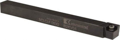 Kennametal - SCLC, Left Hand Cut, 5° Lead Angle, 1/2" Shank Height x 1/2" Shank Width, Neutral Rake Indexable Turning Toolholder - 6" OAL, CC..32.5. Insert Compatibility, Series Screw-On - Caliber Tooling