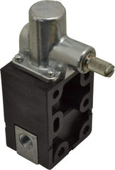 ARO/Ingersoll-Rand - 0.195 CV Rate & 7.5 CFM 3 Way Air Valve - Clockwise & Counterclockwise, Spring Return, 150 Max psi - Caliber Tooling