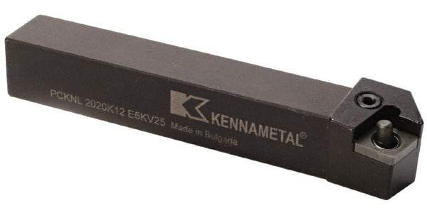 Kennametal - PCKN, Right Hand Cut, 15° Lead Angle, 25mm Shank Height x 25mm Shank Width, Negative Rake Indexable Turning Toolholder - 150mm OAL, CN..1204.. Insert Compatibility, Series Kenlever - Caliber Tooling