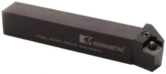 Kennametal - PSKN, Left Hand Cut, 0° Lead Angle, 25mm Shank Height x 25mm Shank Width, Negative Rake Indexable Turning Toolholder - 150mm OAL, SN..1204.. Insert Compatibility, Series Kendex - Caliber Tooling