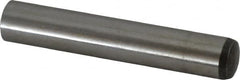 Value Collection - 12mm Diam x 70mm Pin Length Alloy Steel Standard Dowel Pin - C 58-62 Hardness, 53,400 Lb Breaking Strength, 1 Rounded End - Caliber Tooling