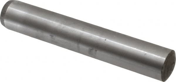 Value Collection - 20mm Diam x 120mm Pin Length Alloy Steel Standard Dowel Pin - C 58-62 Hardness, 148,000 Lb Breaking Strength, 1 Rounded End - Caliber Tooling