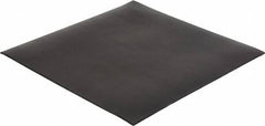 Made in USA - 12" Long, 12" Wide, 1/8" Thick, Neoprene Rubber Foam Sheet - 45 to 55 Durometer, Black, -40 to 225°F, 2,500 psi Tensile Strength, Plain Backing, Stock Length - Caliber Tooling