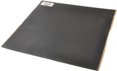 Made in USA - 12" Long, 12" Wide, 1/16" Thick, Neoprene Rubber Foam Sheet - 45 to 55 Durometer, Black, -20 to 170°F, 2,500 psi Tensile Strength, Adhesive Backing, Stock Length - Caliber Tooling