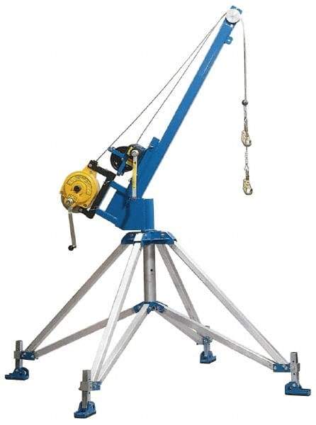 Gemtor - Confined Space Entry & Retrieval Systems Hoist Type: Quadpod Hoist Base: Portable - Caliber Tooling