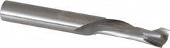 Onsrud - 3/8" Cutting Diam x 1-1/8" Length of Cut, 1 Flute, Compression Spiral Router Bit - Uncoated, Right Hand Cut, Solid Carbide, 3" OAL x 3/8" Shank Diam, Single Edge, 30° Helix Angle - Caliber Tooling