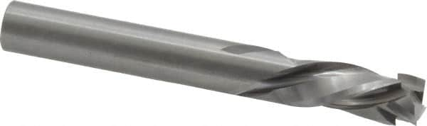 Onsrud - 3/8" Cutting Diam x 7/8" Length of Cut, 3 Flute, Compression Spiral Router Bit - Uncoated, Right Hand Cut, Solid Carbide, 3" OAL x 3/8" Shank Diam, Three Edge - Caliber Tooling