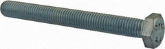 Value Collection - M12x1.75mm Metric Coarse, 110mm Length Under Head Hex Head Cap Screw - Fully Threaded, Grade 8.8 Steel, Zinc-Plated Finish, 19mm Hex - Caliber Tooling