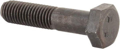 Value Collection - M12x1.75mm Metric Coarse, 55mm Length Under Head Hex Head Cap Screw - Partially Threaded, Grade 10.9 Steel, Uncoated, 19mm Hex - Caliber Tooling