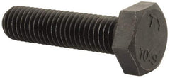 Value Collection - M10x1.50mm Metric Coarse, 40mm Length Under Head Hex Head Cap Screw - Fully Threaded, Grade 10.9 Steel, Uncoated, 17mm Hex - Caliber Tooling