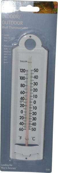 Taylor - -40 to 120°F, Window and Wall Thermometer - 9 Inch Long - Caliber Tooling