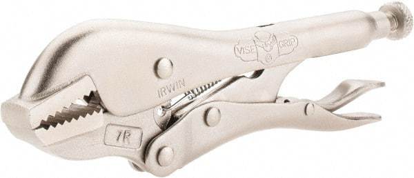 Irwin - 7" OAL Straight Jaw Locking Pliers - 1-1/8" Jaw Opening, Standard Handle - Caliber Tooling