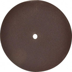 Everett - 8" Aluminum Oxide Cutoff Wheel - 3/32" Thick, 1/2" Arbor, Use with Gas Powered Saws - Caliber Tooling