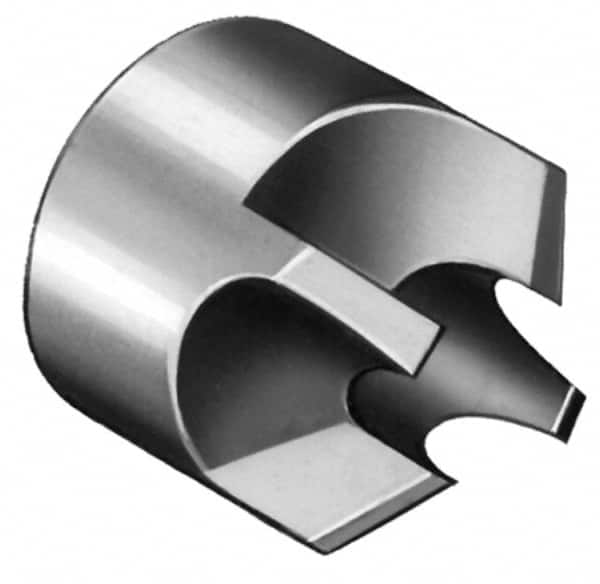 Made in USA - 1/4" Cutter Head Diam, 3/32" Pilot Hole Diam, Solid Carbide Reverse Countersink - Caliber Tooling