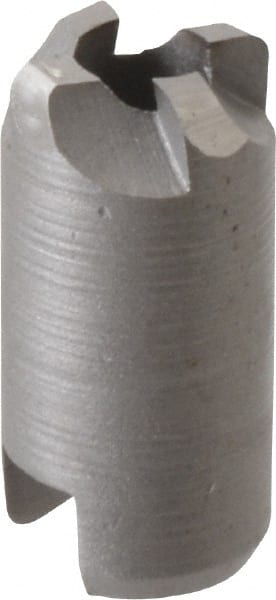 Made in USA - 4 Flutes, 1/4" Diam, 1/8" Pilot Hole Diam, High Speed Steel Reverse Counterbore - Caliber Tooling