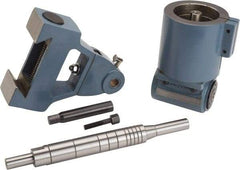 Vectrax - Right Angle Milling Head - Includes 1 Inch Arbor, Arbor Support for R8 Spindle, Horizontal Milling Attachment Including Right Angle Head and R8 in - R8 out - Caliber Tooling