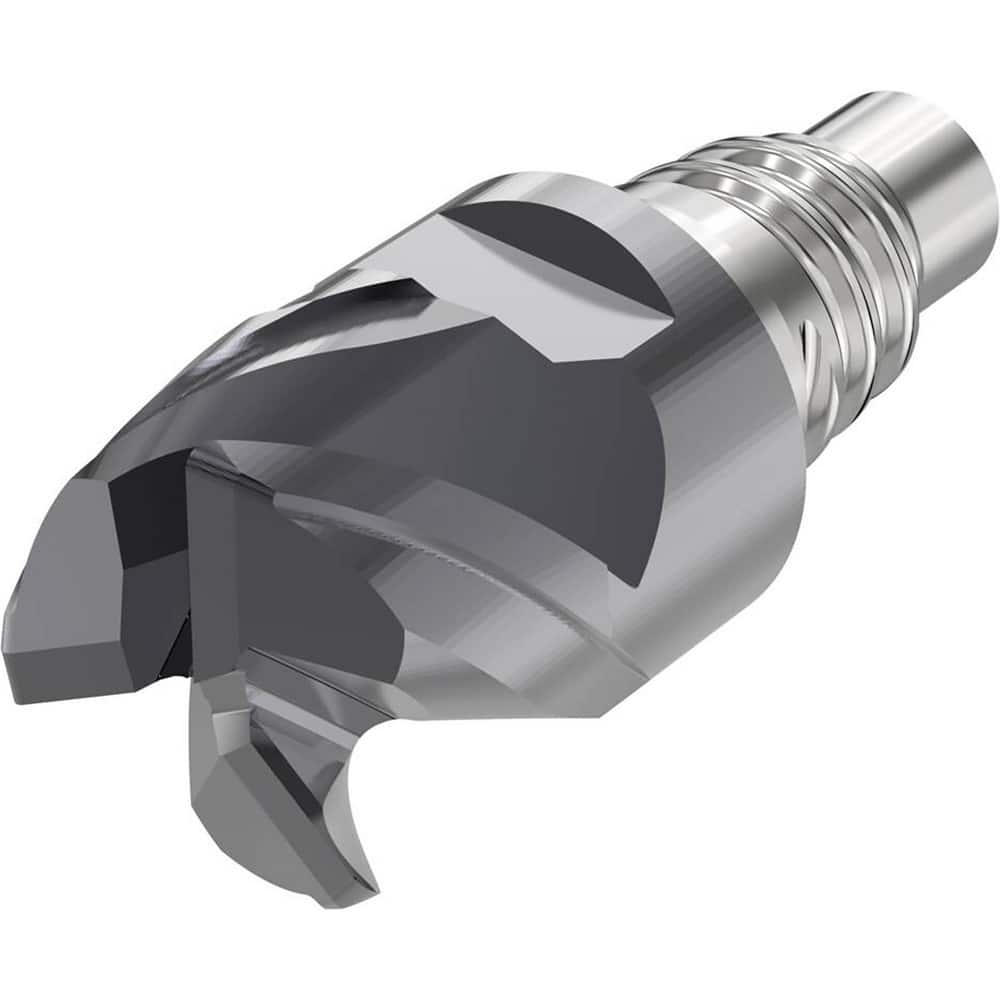 Corner Radius & Corner Chamfer End Mill Heads; Mill Diameter (mm): 20.00; Mill Diameter (Decimal Inch): 0.7874; Length of Cut (mm): 11.0000; Connection Type: E20; Overall Length (mm): 40.7000; Centercutting: Yes; Corner Radius (mm): 0.50; Minimum Helix An