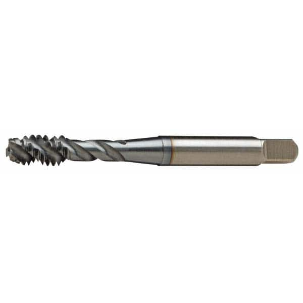 GTD - M6x1.00 Metric Coarse 3 Flute 6H Modified Bottoming Spiral Flute Tap - Caliber Tooling