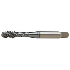 GTD - M6x1.00 Metric Coarse 3 Flute 6H Modified Bottoming Spiral Flute Tap - Caliber Tooling