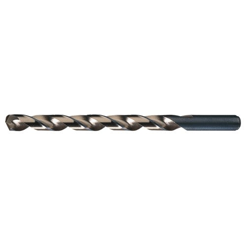 1.00mm RHS / RHC HSS-CO 8% (M42) 135 Degree Split Point Cobalt Heavy Duty Taper Length Drill - Straw / Gold Oxide