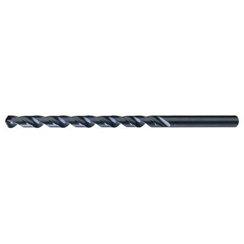 15/32″ RHS / RHC HSS 118 Degree Notched Point Extended Length Drill - Steam Oxide - Exact Industrial Supply