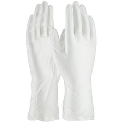 ‎100-2830/M CE Single Use Gloves - Co-Polymer Vinyl - Class 10 - 12 In Length - 5 mil. - Powder Free - Exact Industrial Supply