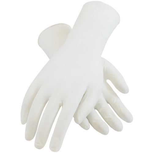 ‎100-333000/L CE Single Use Gloves - Nitrile - Textured Fingers - 5 mil. - Class 100 - 12 Inch - PF - Exact Industrial Supply