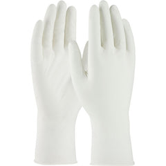 ‎100-333010/XL CE Single Use Gloves - Nitrile - Textured Fingers - 5 mil. - Class 10 - 12 Inch - PF - Exact Industrial Supply