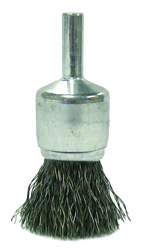 3/4'' Diameter - Steel Wire End Brush - Caliber Tooling